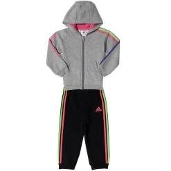 Adidas Performance Lineage Suit Grey/Pink/Green/Purple Kinder