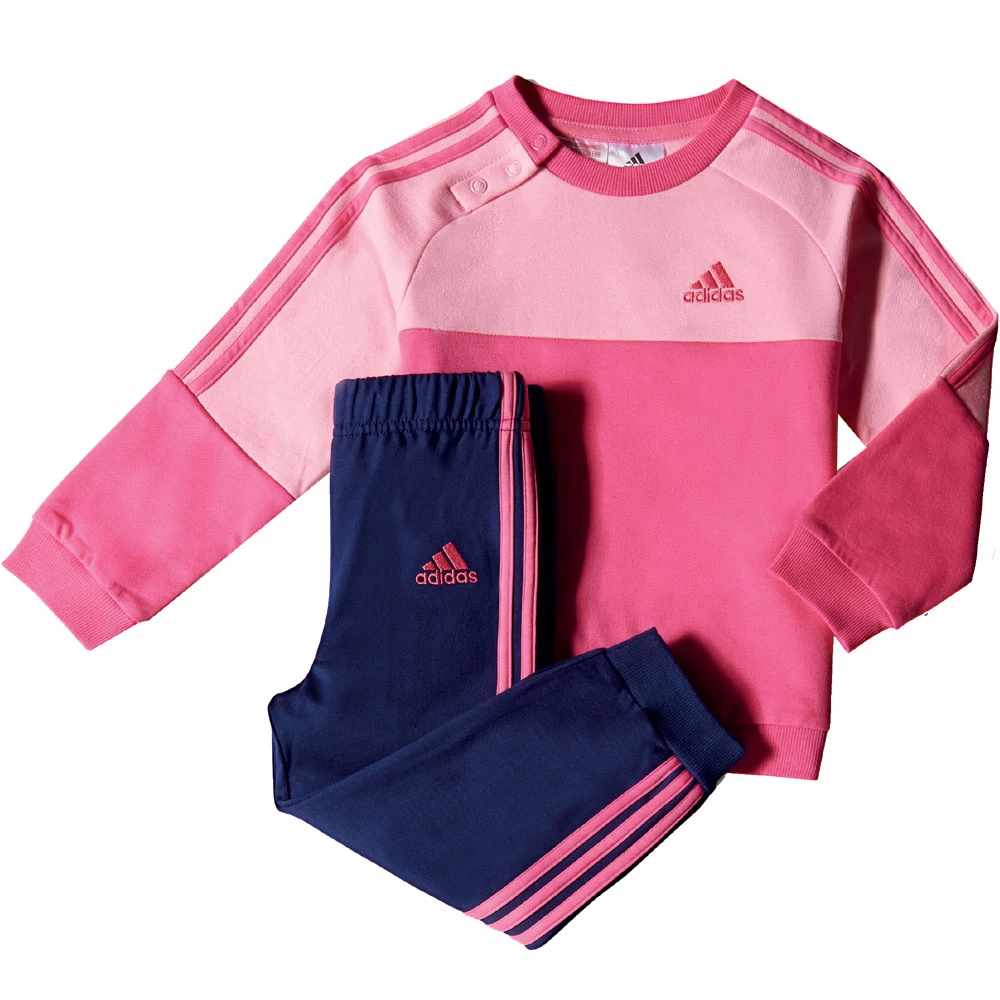 Adidas Performance Crew Jogger Pink Kinder – Bild 3