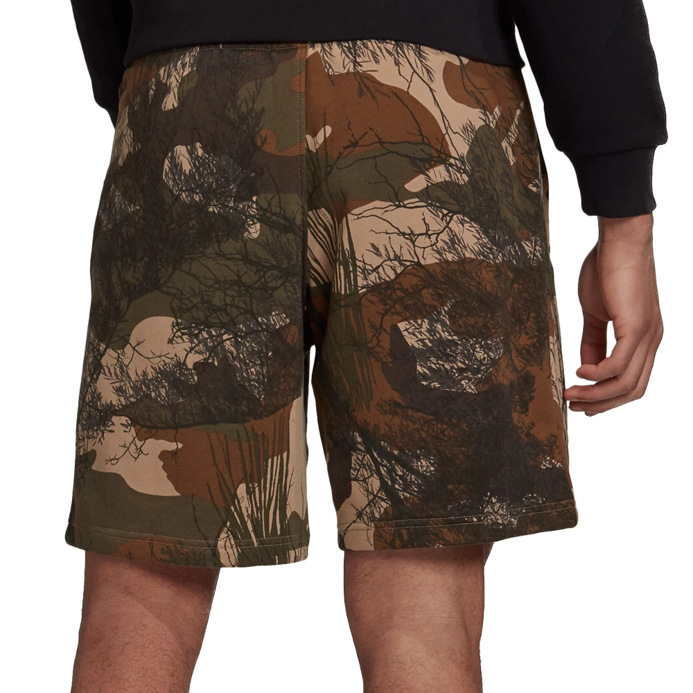 Adidas Originals Camo AOP Shorts Hemp/Brown Oxide/Earth Green Herren – Bild 3