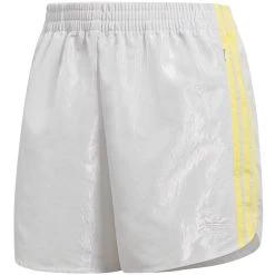 Adidas Originals Fashion League Satin Kurze Hose Vintage White Damen