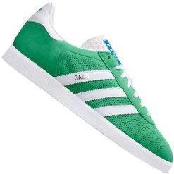 Adidas Originals Gazelle Sneaker Green/Footwear White Damen, Herren