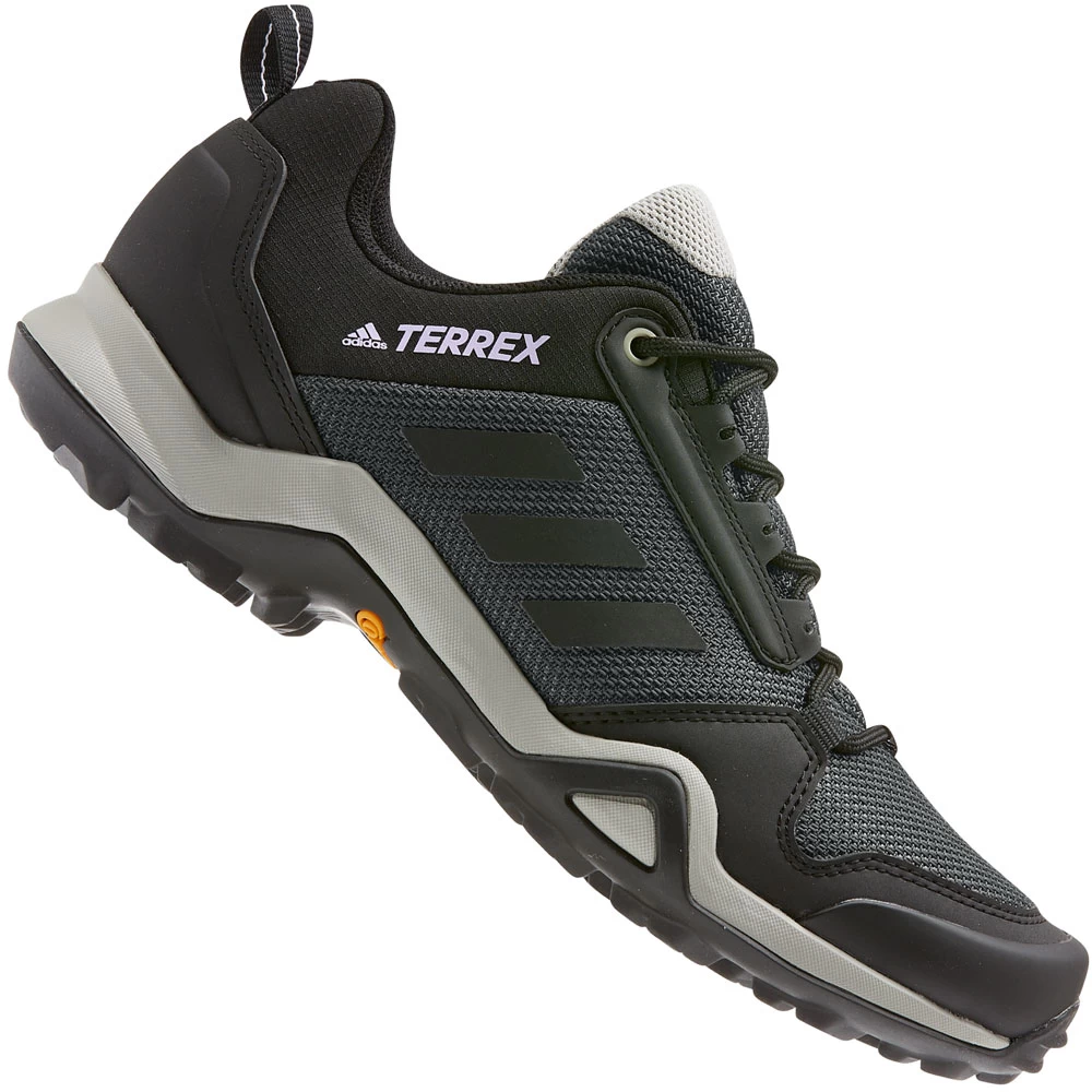 Adidas Performance Terrex AX3 Trailschuhe Solid Grey/Core Black/Purple Tint Damen