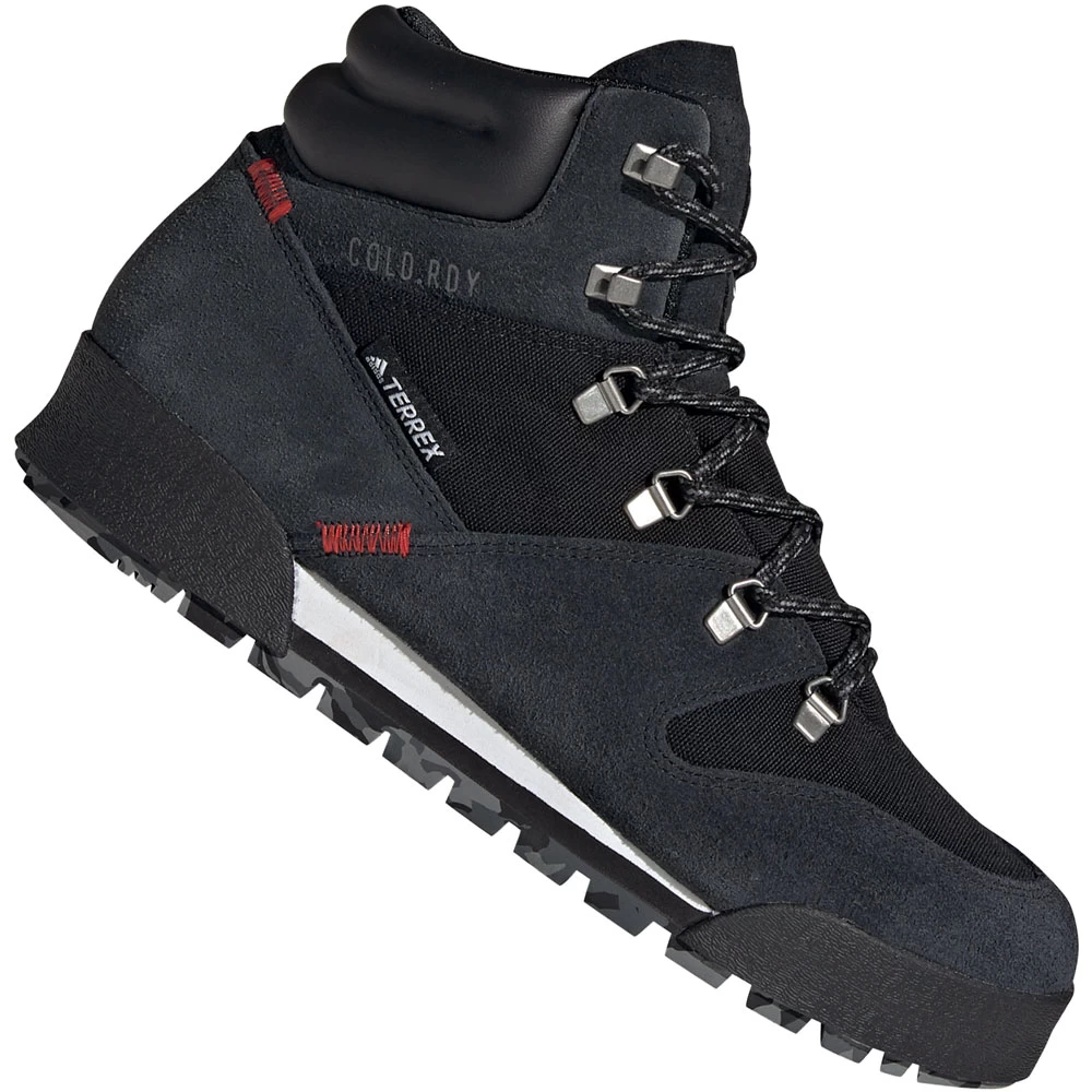 Adidas Performance Terrex Snowpitch Cold.RDY Wanderstiefel Core Black/Scarlet Herren