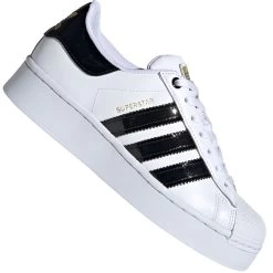Adidas Originals Superstar Bold Plateau-Schuhe Footwear White/Core Black/Gold Metallic Damen