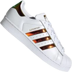 Adidas Originals Superstar Turnschuhe Footwear White/Supplier Colour/Gold Met. Damen