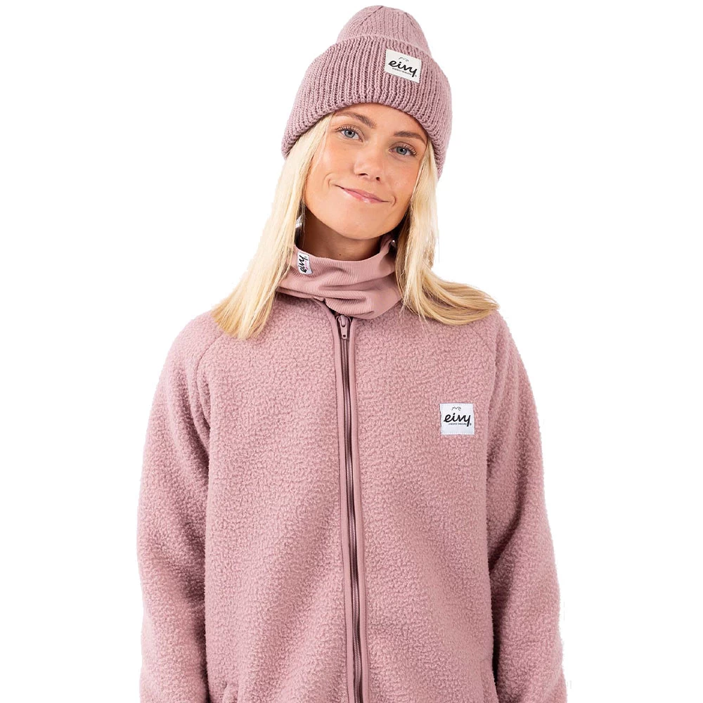 Eivy Easter Rib Wool Grobstrickmütze Faded Woodrose Damen – Bild 2