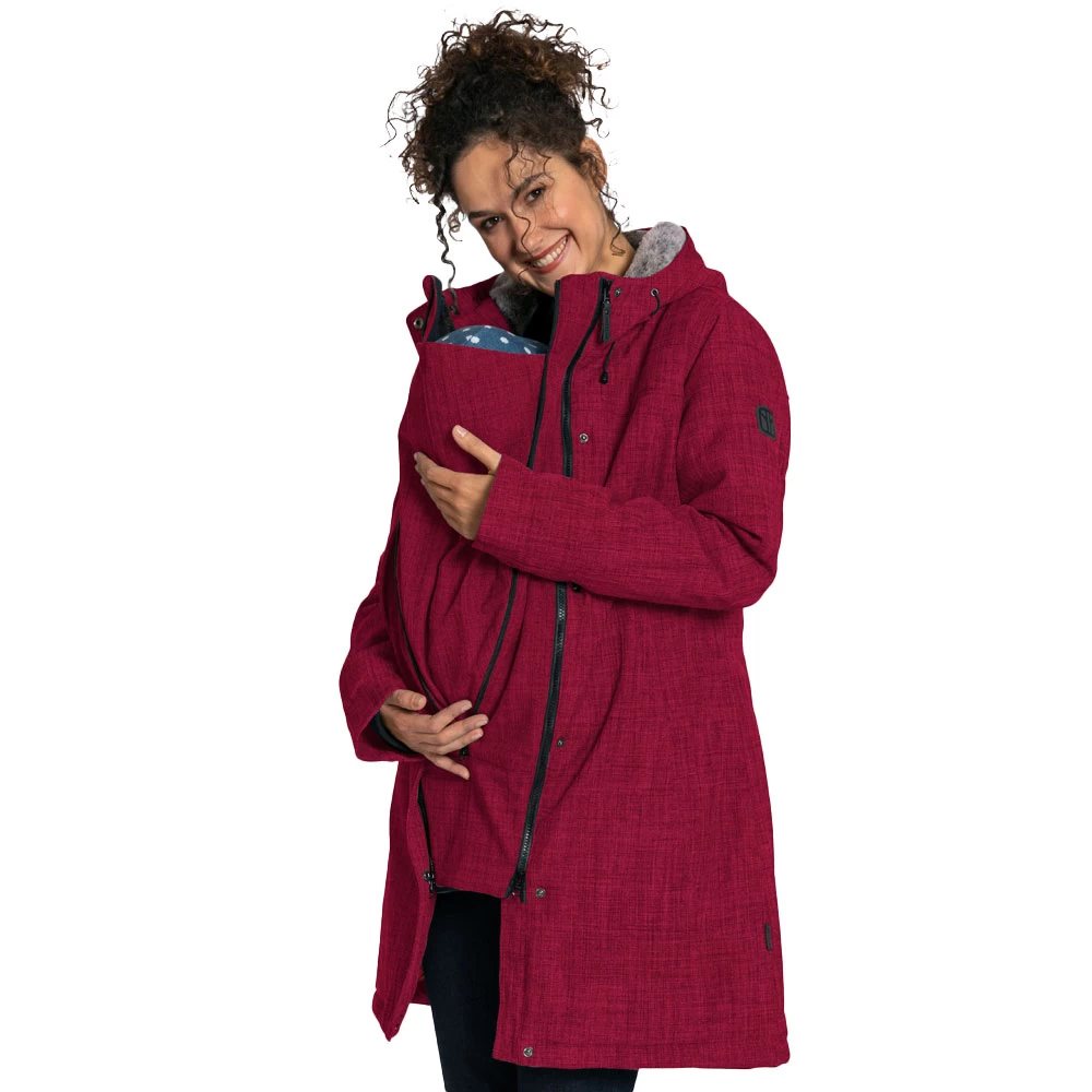 Elkline Near By Jackenerweiterung Rioredmelange Damen, Herren – Bild 3