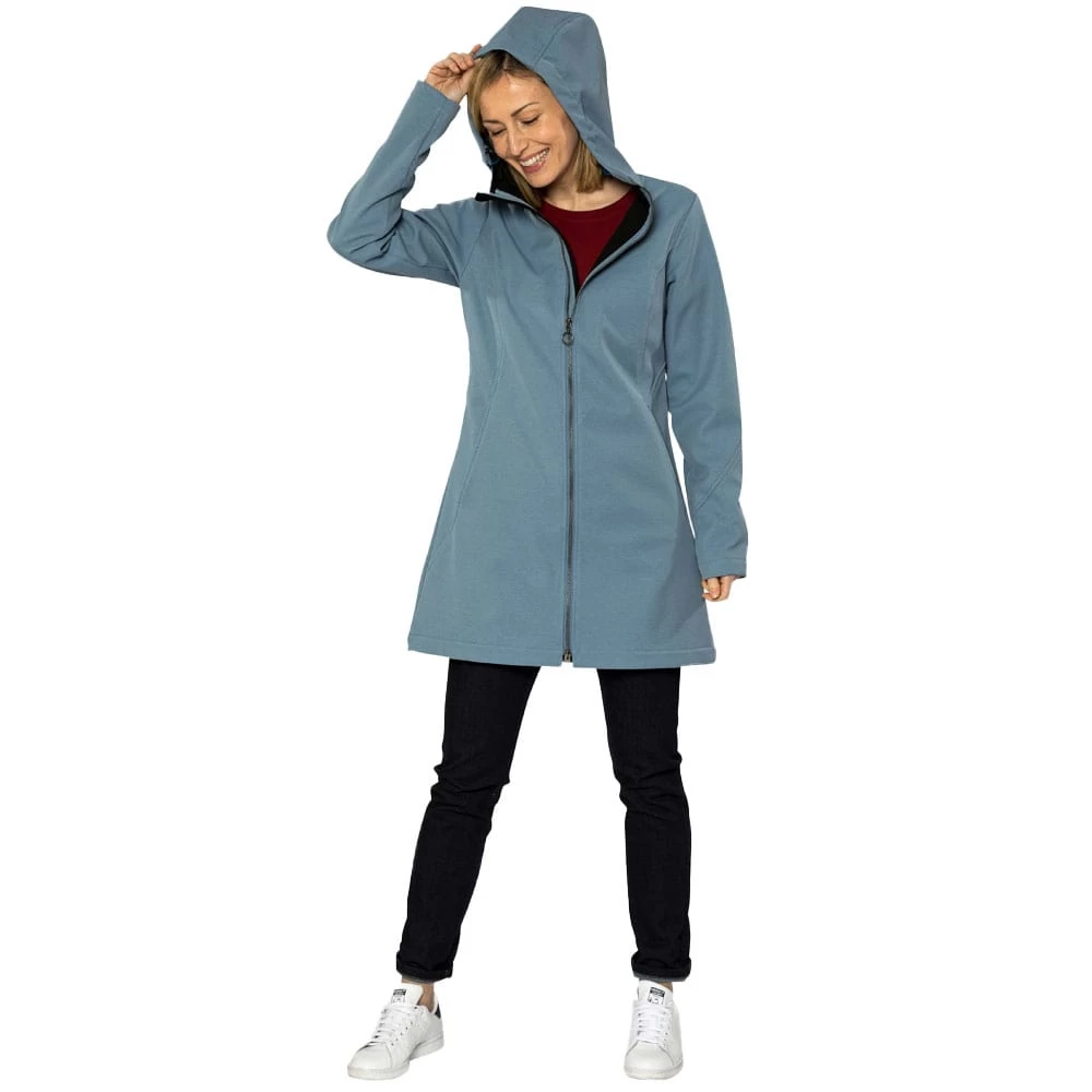 Elkline Soft Skills Softshelljacke Ashblue Damen – Bild 3