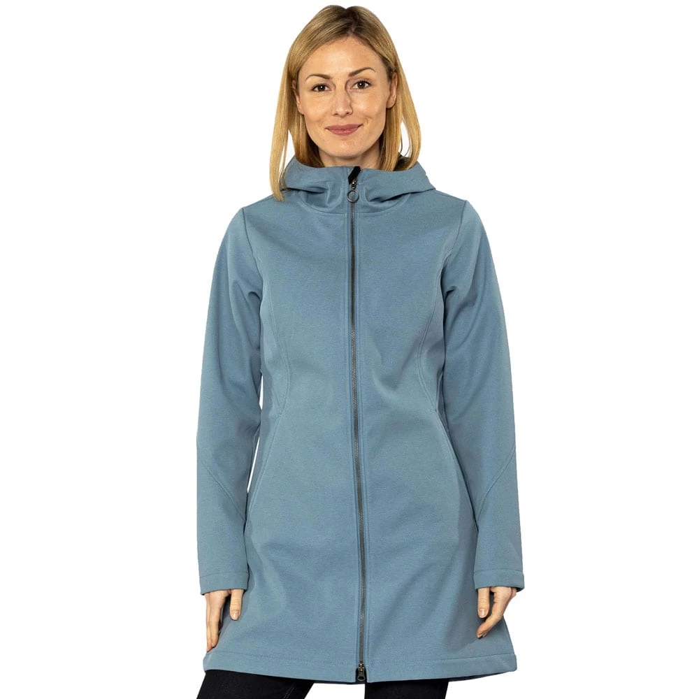 Elkline Soft Skills Softshelljacke Ashblue Damen