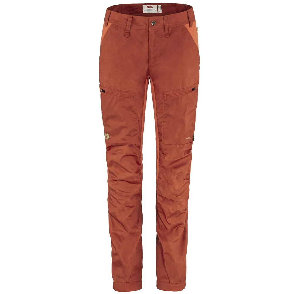 FJÄLLRÄVEN Fjällräven Abisko Lite Regular Trekkinghose Cabin Red/Rowan Red Damen