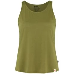 FJÄLLRÄVEN Fjällräven High Coast Lite Tank Top Top Moss Green Damen