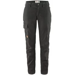 FJÄLLRÄVEN Fjällräven Karla Lite Curved Cargohose Dark Grey Damen
