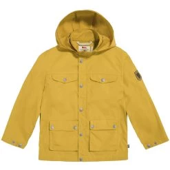 FJÄLLRÄVEN Fjällräven Greenland Wanderjacke Mustard Yellow Kinder