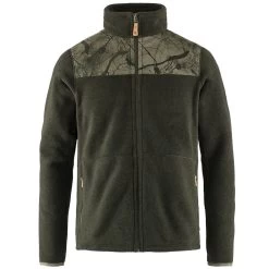 FJÄLLRÄVEN Fjällräven Lappland Fleece Fleecejacke Laurel Green/Green Camo Herren