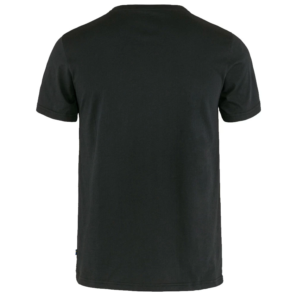 FJÄLLRÄVEN Fjällräven Logo T-Shirt Black Herren – Bild 2