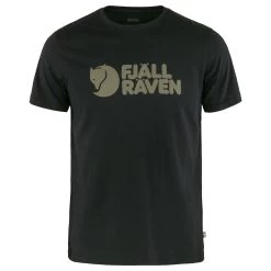 FJÄLLRÄVEN Fjällräven Logo T-Shirt Black Herren