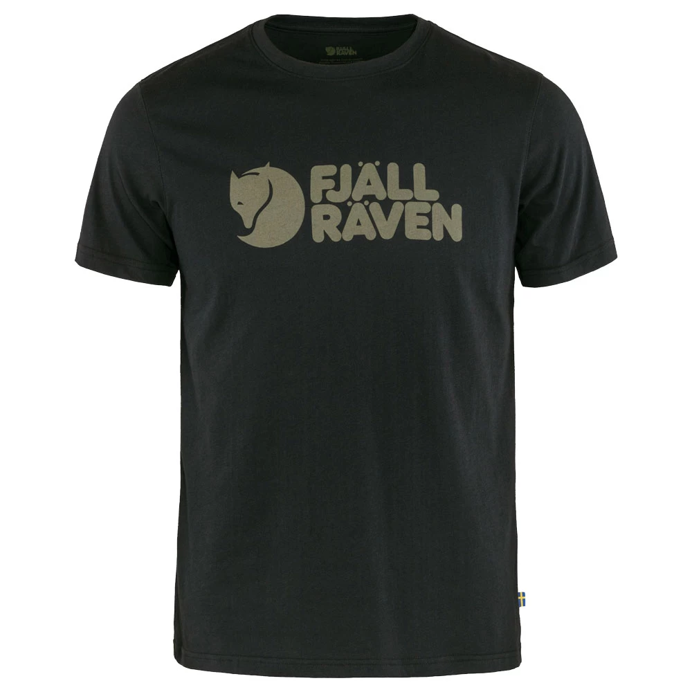 FJÄLLRÄVEN Fjällräven Logo T-Shirt Black Herren
