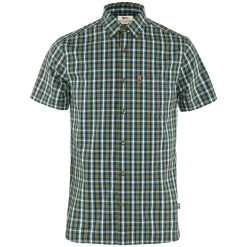 FJÄLLRÄVEN Fjällräven Övik Outdoorshirt Green/Alpine Blue Herren