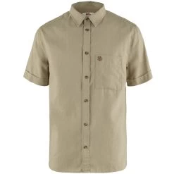 FJÄLLRÄVEN Fjällräven Övik Travel Hanfhemd Sand Stone Herren