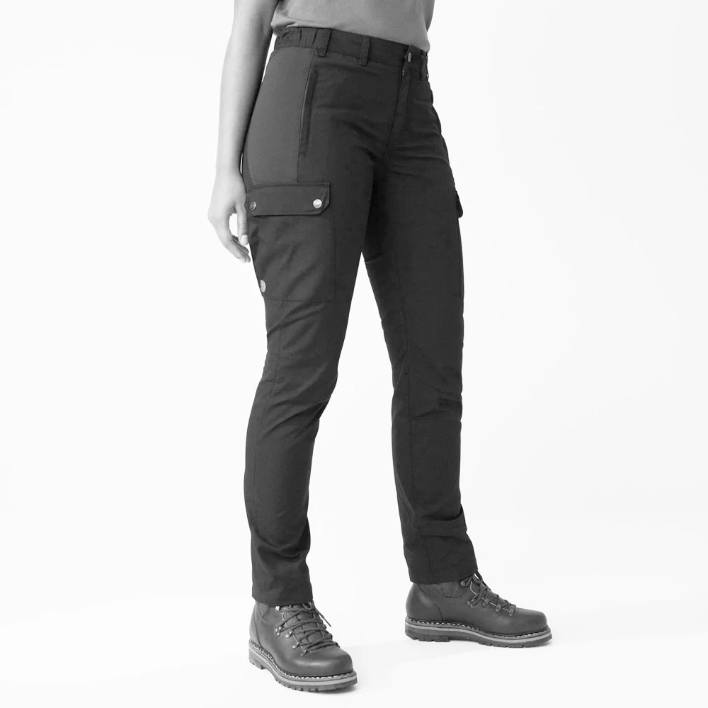 FJÄLLRÄVEN Fjällräven Stina Short Trekkinghose Buckwheat Brown Damen – Bild 3