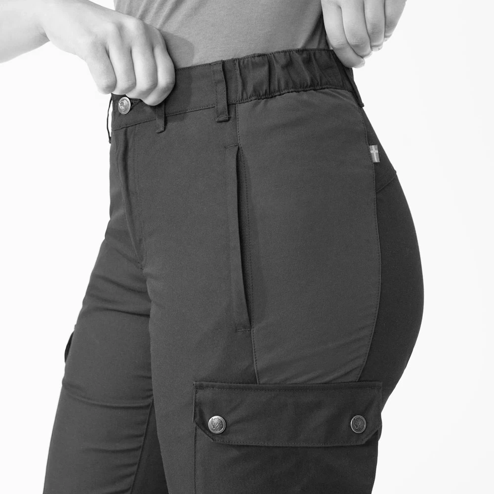 FJÄLLRÄVEN Fjällräven Stina Short Trekkinghose Buckwheat Brown Damen – Bild 4