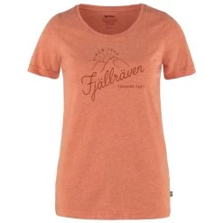 FJÄLLRÄVEN Fjällräven Sunrise T-Shirt Rowan Red/Melange Damen