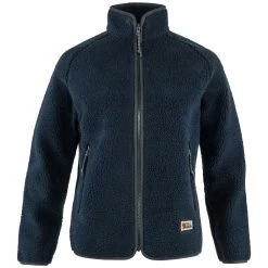 FJÄLLRÄVEN Fjällräven Vardag Pile Fleece Fleecejacke Navy Damen