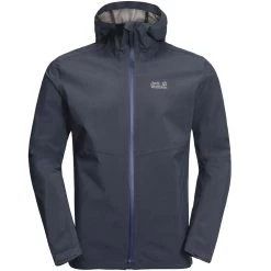 Jack Wolfskin JWP Wander-Regenjacke Night Blue Herren