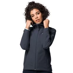 Jack Wolfskin JWP Shell Regenjacke Night Blue Damen