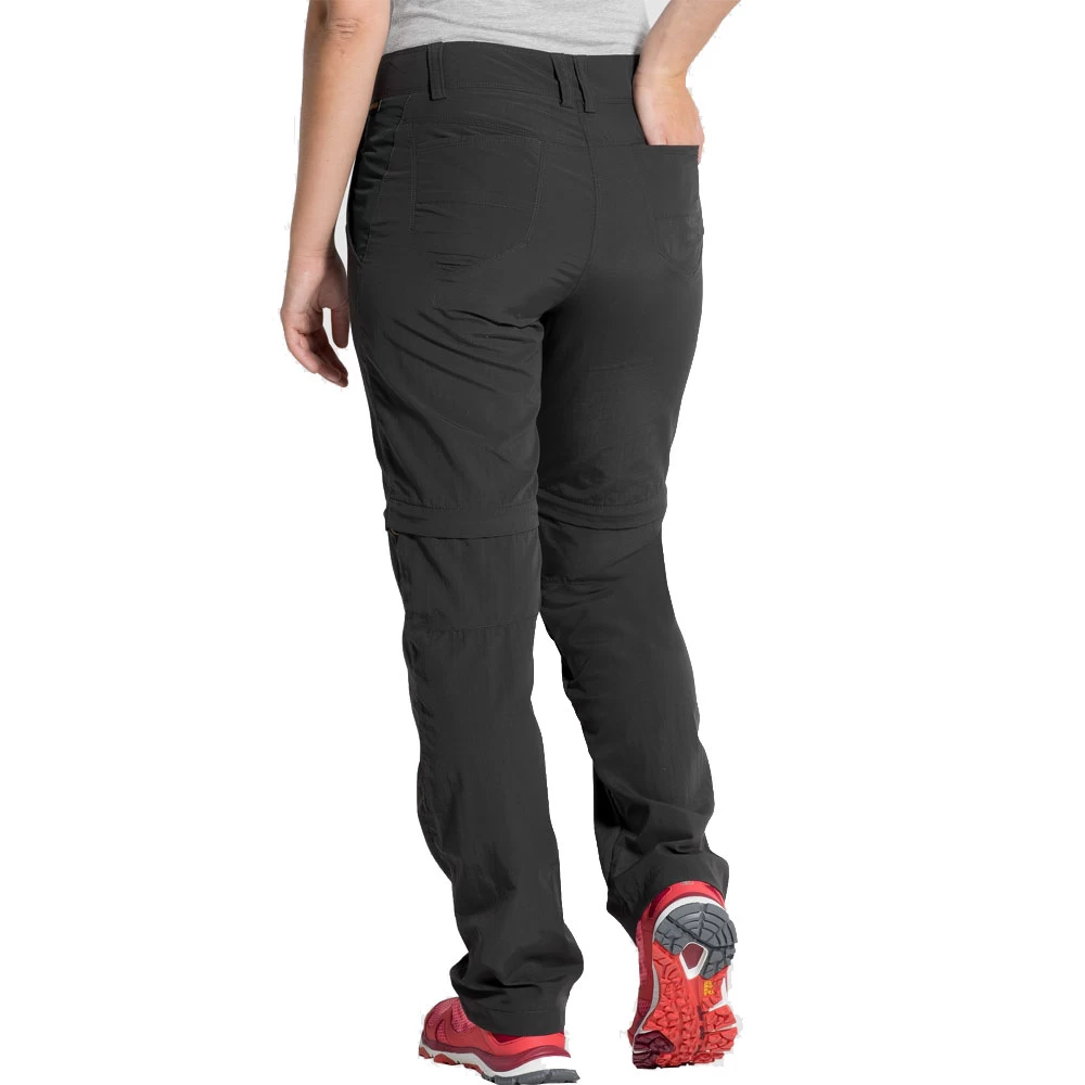 Jack Wolfskin Marrakech Zip Off Outdoorhose Phantom Damen – Bild 2