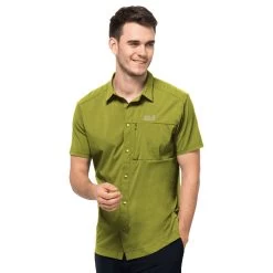 Jack Wolfskin Pack & Go Funktions-Hemd Golden Cypress Herren