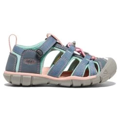 Keen Seacamp II CNX Children Sandaletten Flint Stone/Ocean Wave Kinder