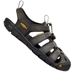 Keen Clearwater CNX Leather M Sandaletten Magnet/Black Herren