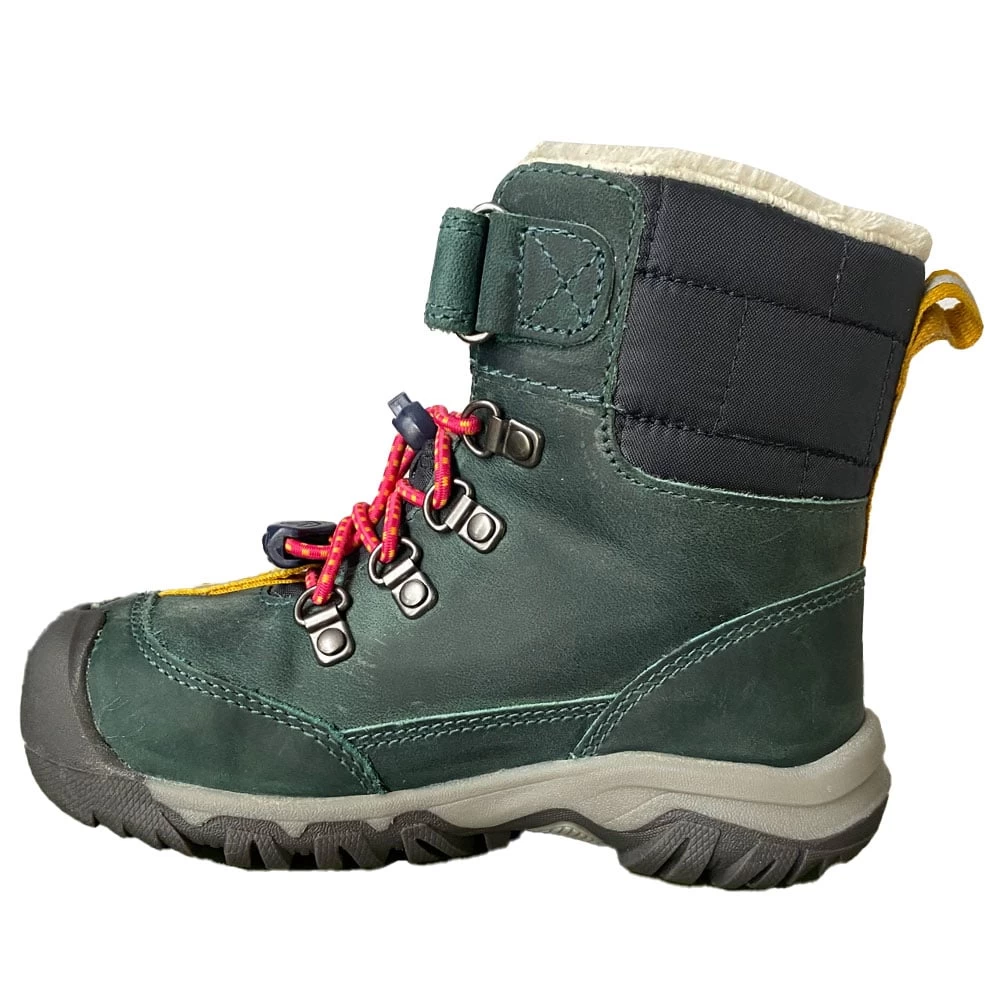 Keen Greta WP Children Outdoorschuhe Blue Coral/Pink Peacock Kinder – Bild 2