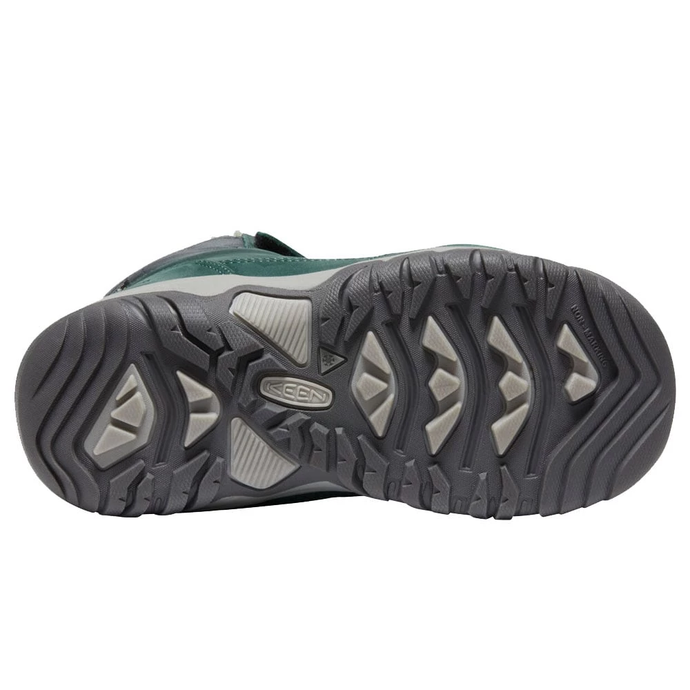 Keen Greta WP Youth Outdoorschuhe Blue Coral/Pink Peacock Kinder – Bild 4