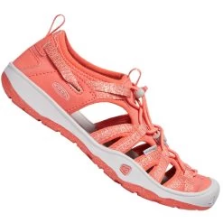 Keen Moxie Youth Sandalen Coral/Vapor Kinder