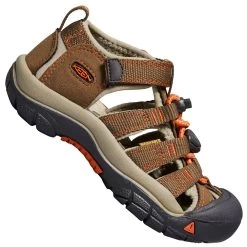 Keen Newport H2 Children Sandalen Dark Earth/Spicy Orange Kinder
