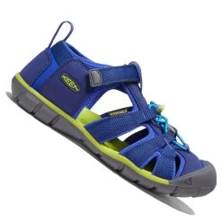Keen Seacamp II CNX Children Sandalen Blue Depths/Chartreuse Kinder