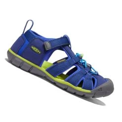 Keen Seacamp II CNX Youth Outdoorsandalen Blue Depths/Chartreuse Kinder
