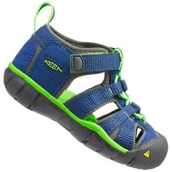 Keen Seacamp II CNX Toddler Wassersandale True Blue/Jasmine Green Kinder