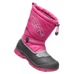 Keen Snow Troll WP Youth Winterstiefel Fuchsia Purple/Silver Kinder