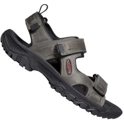 Keen Targhee III Open Toe M Schuhe Grey/Black Herren