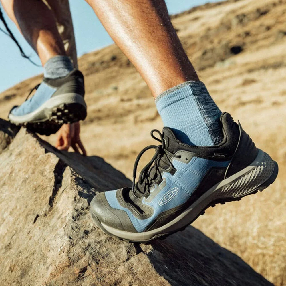 Keen Tempo Flex WP M Wanderschuhe Dark Olive/Black Herren – Bild 5