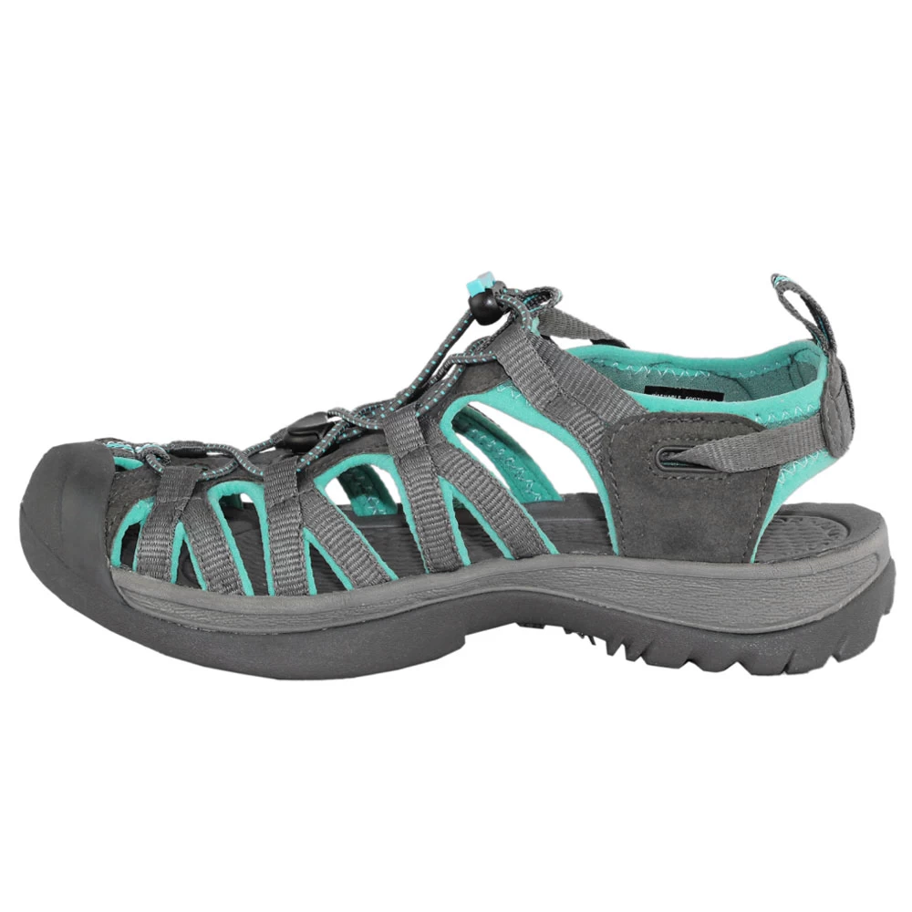 Keen Whisper Sandalen Dark Shadow/Ceramic Damen – Bild 2