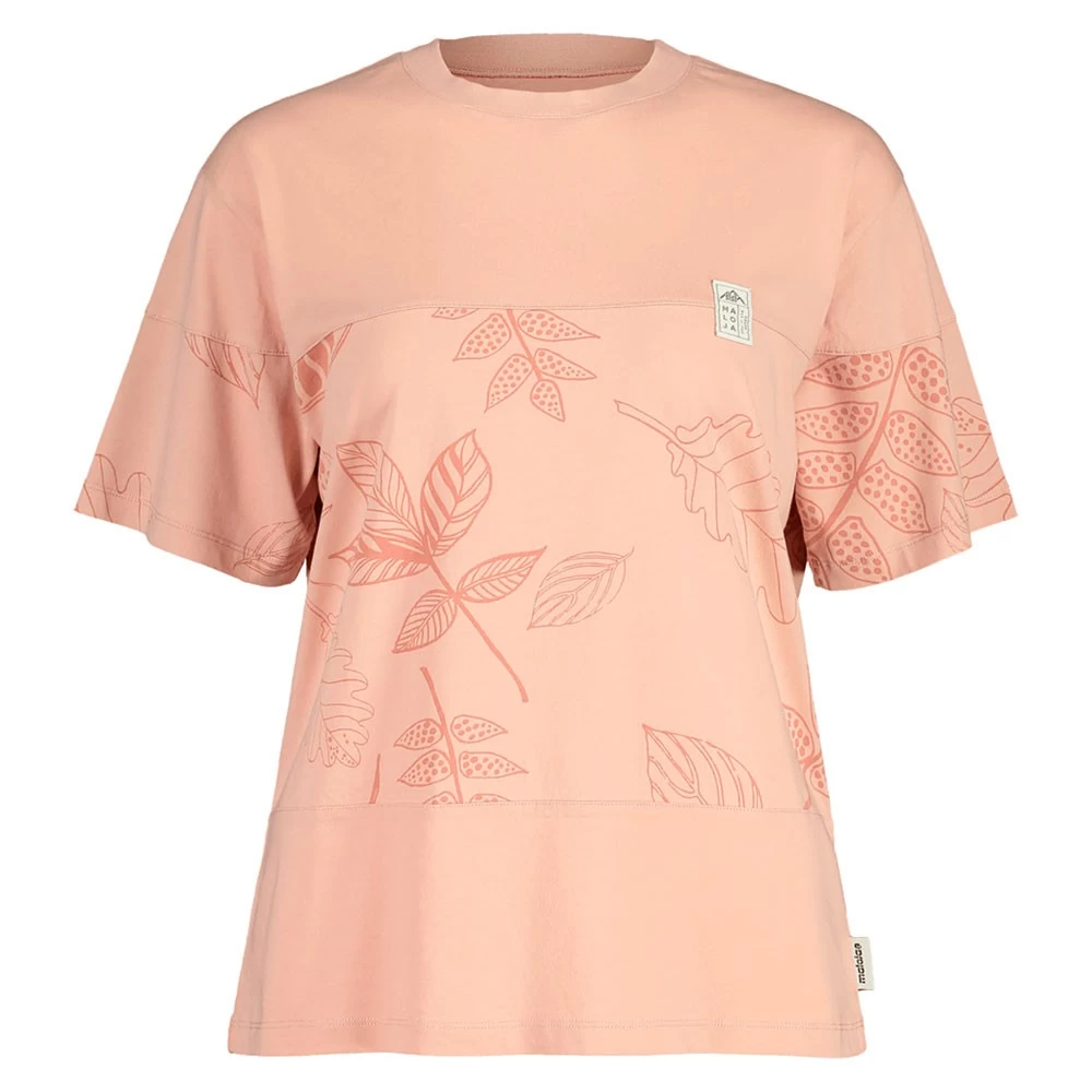 Maloja SumpfmeiseM. Sommershirt Bloom Fallen Leaves Damen