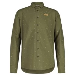 Maloja TocM. Baumwollhemd Moss Letters Herren