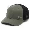 Oakley Tinfoil Fitted Basecap Dark Brush Damen, Herren