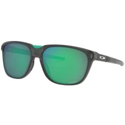Oakley Anorak Sonnenbrille Matte Grey Smoke/Prizm Jade Iridium Herren