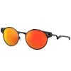 Oakley Deadbolt Sonnenbrille Satin Black/Prizm Ruby Polarized Damen, Herren