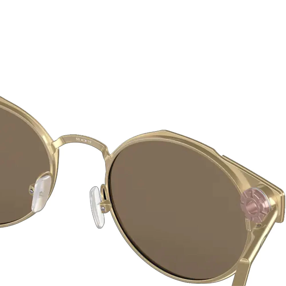 Oakley Deadbolt Sonnenbrille Satin Light Gold/Prizm Rose Gold Damen, Herren – Bild 4